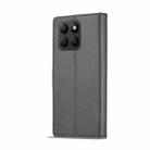 For Honor X8b LC.IMEEKE Calf Texture Leather Phone Case(Grey) - 3