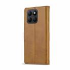 For Honor X8b LC.IMEEKE Calf Texture Leather Phone Case(Brown) - 3