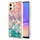 For Samsung Galaxy A05 Electroplating IMD TPU Phone Case(Colorful Scales) - 1
