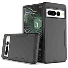 For Google Pixel 7 Pro 2 in 1 Magnetic PC + TPU Phone Case(Black) - 1