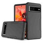 For Google Pixel 7 2 in 1 Magnetic PC + TPU Phone Case(Black) - 1