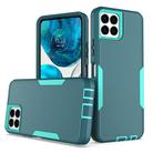 For Boost Mobile Celero 5G+ 2 in 1 Magnetic PC + TPU Phone Case(Blue+Blue Green) - 1