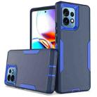 For Motorola Edge+ 2023 2 in 1 Magnetic PC + TPU Phone Case(Royal Blue+Dark Blue) - 1