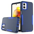 For Motorola Moto G Power 5G 2023 2 in 1 Magnetic PC + TPU Phone Case(Royal Blue+Dark Blue) - 1