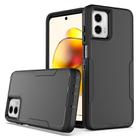 For Motorola Moto G Power 5G 2023 2 in 1 Magnetic PC + TPU Phone Case(Black) - 1