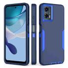 For Motorola Moto G 5G 2024 / G Play 5G 2024 2 in 1 Magnetic PC + TPU Phone Case(Royal Blue+Dark Blue) - 1