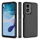 For Motorola Moto G Stylus 5G 2024 2 in 1 Magnetic PC + TPU Phone Case(Black) - 1