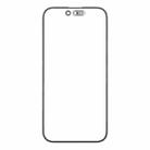 For iPhone 16 Plus Front Screen Outer Glass Lens with OCA Optically Clear Adhesive - 3