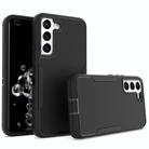 For Samsung Galaxy S22 5G 2 in 1 Magnetic PC + TPU Phone Case(Black) - 1