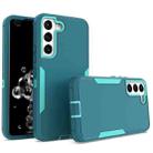 For Samsung Galaxy S22 5G 2 in 1 Magnetic PC + TPU Phone Case(Blue+Blue Green) - 1