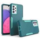 For Samsung Galaxy A33 5G Magnetic 2 in 1 PC Hybrid TPU Phone Case(Blue+Blue Green) - 1