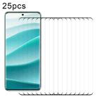For Redmi Note 14 Pro 4G / Note 14 Pro+ 4G 25pcs 9H HD 3D Curved Edge Tempered Glass Film(Black) - 1