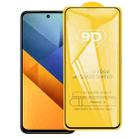 For Xiaomi Poco M6 4G 9D Full Glue Screen Tempered Glass Film - 1