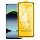 For Xiaomi Redmi Note 14 4G 164.84mm 9D Full Glue Screen Tempered Glass Film - 1