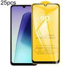 For Xiaomi Redmi 14R / A3 Pro 25pcs 9D Full Glue Screen Tempered Glass Film - 1