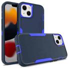 For iPhone 13 2 in 1 Magnetic PC + TPU Phone Case(Royal Blue+Dark Blue) - 1