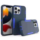 For iPhone 13 Pro 2 in 1 Magnetic PC + TPU Phone Case(Royal Blue+Dark Blue) - 1