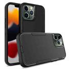 For iPhone 13 Pro Max 2 in 1 Magnetic PC + TPU Phone Case(Black) - 1