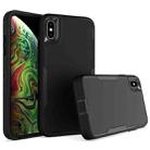 For iPhone XS Max 2 in 1 Magnetic PC + TPU Phone Case(Black) - 1