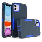 For  iPhone 11 2 in 1 Magnetic PC + TPU Phone Case(Royal Blue+Dark Blue) - 1