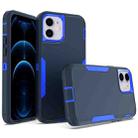 For iPhone 12 2 in 1 Magnetic PC + TPU Phone Case(Royal Blue+Dark Blue) - 1