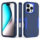 For iPhone 16 Pro 2 in 1 Magnetic PC + TPU Phone Case(Royal Blue+Dark Blue) - 1