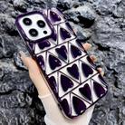 For iPhone 13 Pro Max Little Love Electroplated Phone Case(Purple) - 1