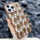 For iPhone 13 Pro Max Little Love Electroplated Phone Case(Gold) - 1