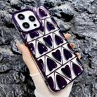 For iPhone 11 Pro Max Little Love Electroplated Phone Case(Purple) - 1