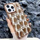 For iPhone 11 Pro Max Little Love Electroplated Phone Case(Gold) - 1