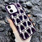 For iPhone 11 Little Love Electroplated Phone Case(Purple) - 1
