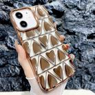 For iPhone 11 Little Love Electroplated Phone Case(Gold) - 1