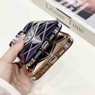 For iPhone 11 Diamond Electroplated Laser Carving Phone Case(Black) - 6