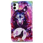 For Samsung Galaxy A05 Painted Pattern Horizontal Flip Leather Phone Case(Wolf Totem) - 3
