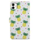 For Samsung Galaxy A05 Painted Pattern Horizontal Flip Leather Phone Case(Pineapple) - 3