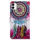 For Samsung Galaxy A05 Painted Pattern Horizontal Flip Leather Phone Case(Dreamcatcher) - 3