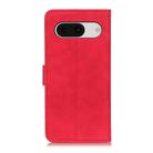 For Google Pixel 8a KHAZNEH Retro Texture Flip Leather Phone Case(Red) - 3