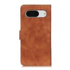 For Google Pixel 8a KHAZNEH Retro Texture Flip Leather Phone Case(Brown) - 3