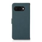 For Google Pixel 9a KHAZNEH Custer Genuine Leather RFID Phone Case(Green) - 3