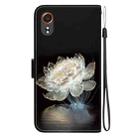 For Samsung Galaxy Xcover7 Crystal Texture Colored Drawing Leather Phone Case(Crystal Peony) - 3