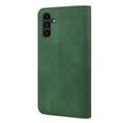 For Samsung Galaxy A05s Skin Feel Splicing Leather Phone Case(Green) - 3