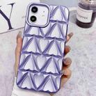 For iPhone 11 Little Love Oil Spray Phone Case(Purple) - 1