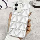 For iPhone 12 Little Love Oil Spray Phone Case(White) - 1