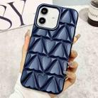 For iPhone 12 Little Love Oil Spray Phone Case(Blue) - 1