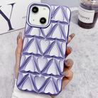 For iPhone 13 Little Love Oil Spray Phone Case(Purple) - 1