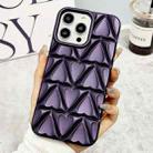 For iPhone 14 Pro Little Love Oil Spray Phone Case(Dark Purple) - 1