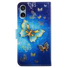 For Sony Xperia 5 V Painted Pattern Horizontal Flip Leather Phone Case(Butterfly) - 3