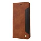 For Google Pixel 8 Pro Skin Feel Splicing Leather Phone Case(Brown) - 2
