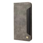 For Google Pixel 8 Pro Skin Feel Splicing Leather Phone Case(Grey) - 2