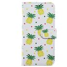 For OPPO A78 4G Painted Pattern Horizontal Flip Leather Phone Case(Pineapple) - 2